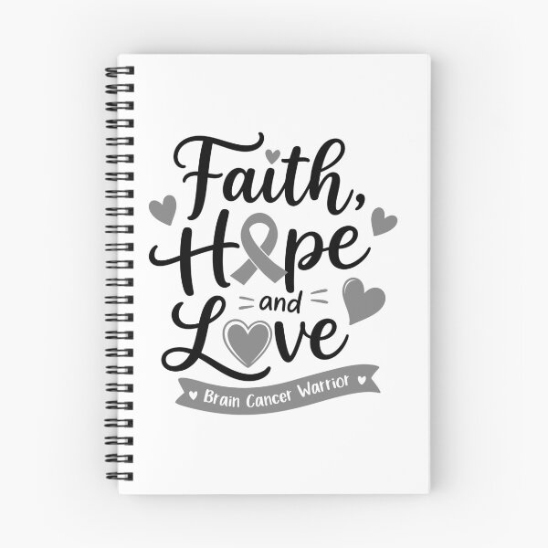 Item preview, Faith Hope Love Brain Cancer Warrior designed and sold by teeperfect.
