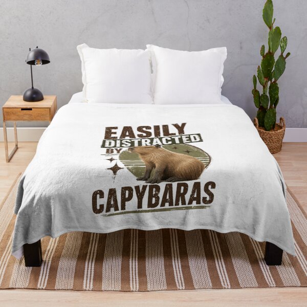 Item preview, Easily Distracted By Capybaras Capybara Lover Animal Enthusiast designed and sold by JonesFlora2025.