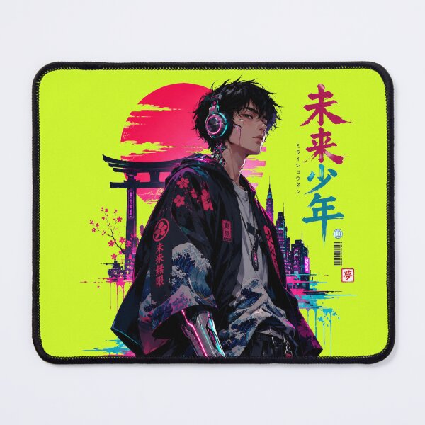 Item preview, Neon Soul – Mirai Shōnen | Cyberpunk Future Boy designed and sold by Cavalier-org.