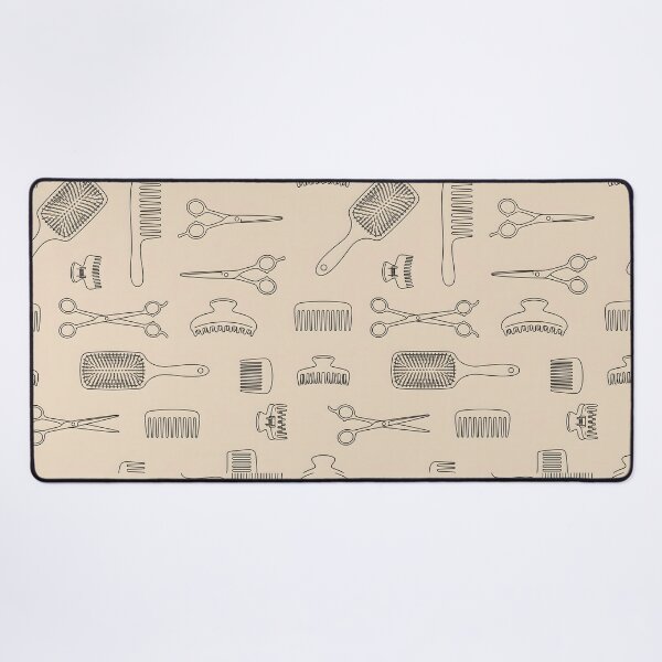 Item preview, Hair Stylist Barber Tools Seamless Pattern designed and sold by SplashTastic.