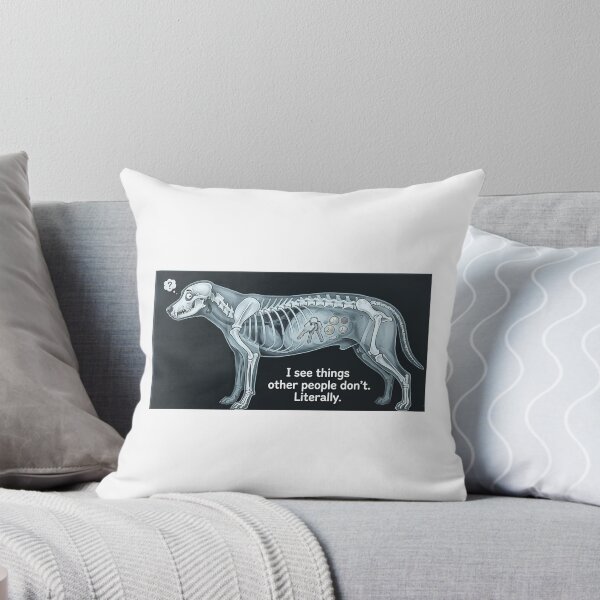 Item preview, Funny Dog X-Ray Vet Quote – Swallowed Keys & Coins Humor designed and sold by mentosdesigner.