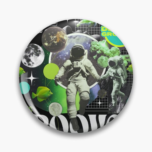 Item preview, DEEPER GROOVES - Zero G Life (White) designed and sold by Discothreadz.