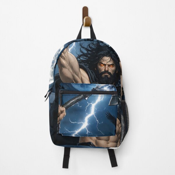 Item preview, Authentic Thor - Dark Viking Thunder God under 3 full moons designed and sold by Resilient Mythos.
