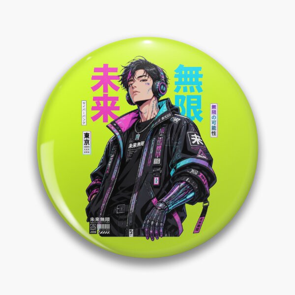 Item preview, Neon Soul – Mirai Shōnen | Cyberpunk Future Boy designed and sold by Cavalier-org.