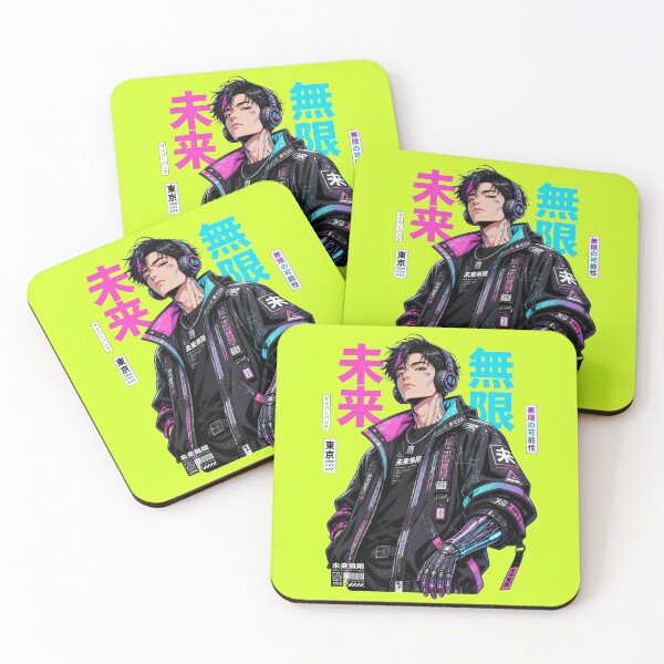 Item preview, Neon Soul – Mirai Shōnen | Cyberpunk Future Boy designed and sold by Cavalier-org.