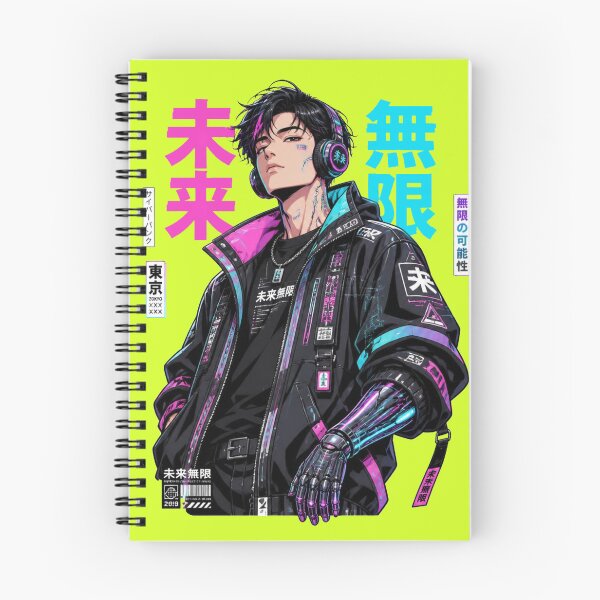 Item preview, Neon Soul – Mirai Shōnen | Cyberpunk Future Boy designed and sold by Cavalier-org.
