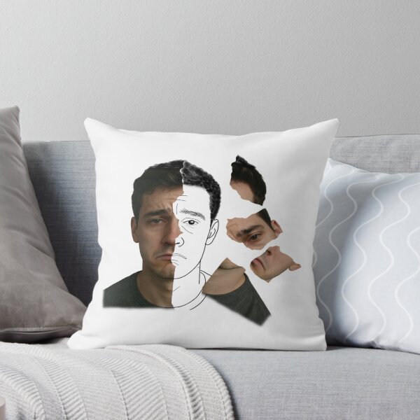 Item preview, Torn Reality – Minimalist Hybrid Portrait by Jackes Rosean designed and sold by jackesrosean75.