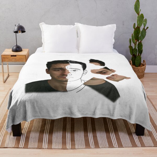 Item preview, Torn Reality – Minimalist Hybrid Portrait by Jackes Rosean designed and sold by jackesrosean75.
