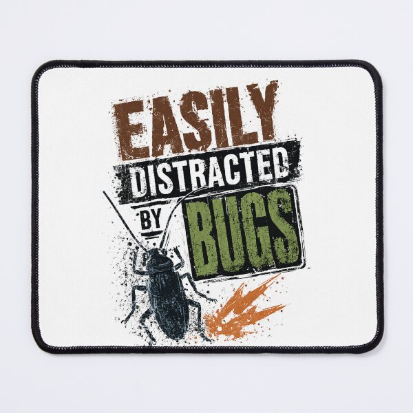 Item preview, Easily Distracted By Bugs Entomologist Bug Lover designed and sold by JonesFlora2025.