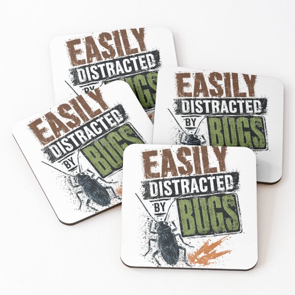 Item preview, Easily Distracted By Bugs Entomologist Bug Lover designed and sold by JonesFlora2025.