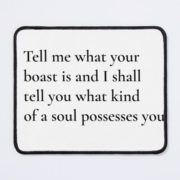 Item preview, Boastful Insight! designed and sold by The WordCatcher Street.