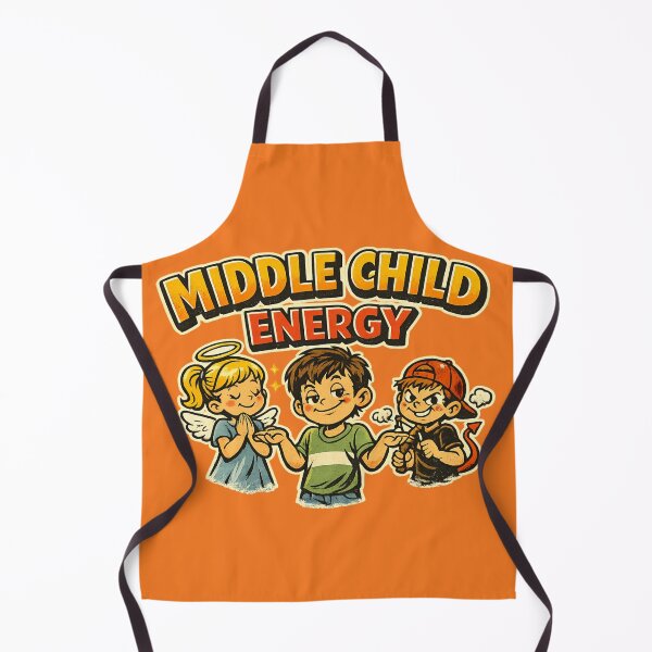 Item preview, Middle Child Energy Powered Up T-Shirt | Bold Sibling Attitude Apparel designed and sold by irfanshikh.