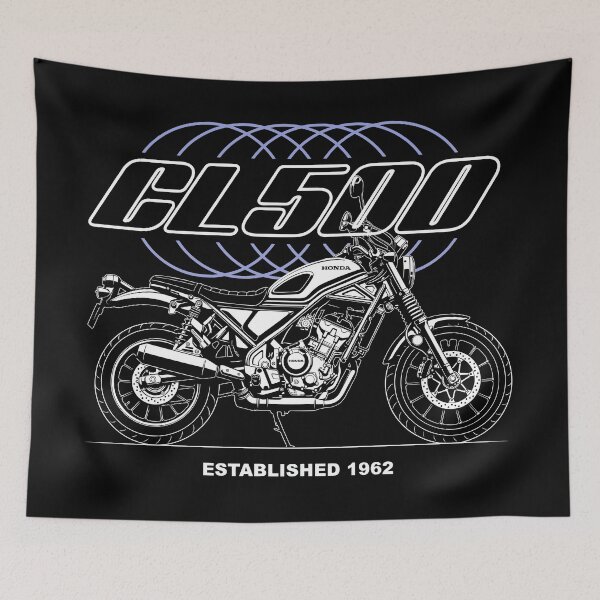 Item preview, Honda CL500 designed and sold by BronArtworks.