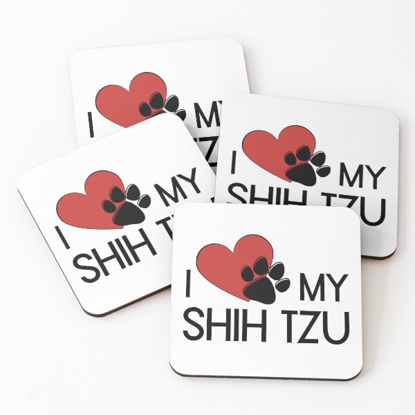 Item preview, I Love My Shih Tzu designed and sold by humnoo.