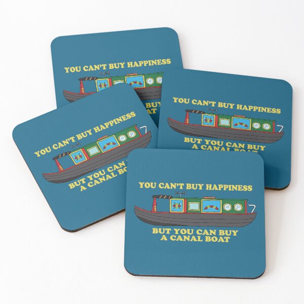 Item preview, Funny Canal Narrowboat Quote designed and sold by HotHibiscus.