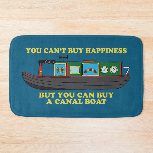 Item preview, Funny Canal Narrowboat Quote designed and sold by HotHibiscus.