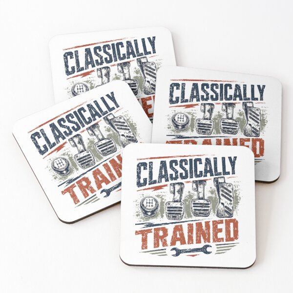 Item preview, Classically Trained Manual Transmission Car Driver Mechanic designed and sold by JonesFlora2025.
