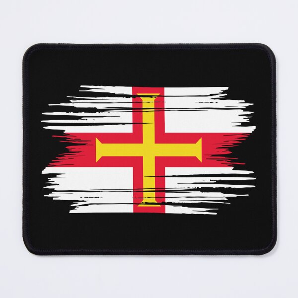 Item preview, Distressed Guernsey Flag GG designed and sold by shitpostee.