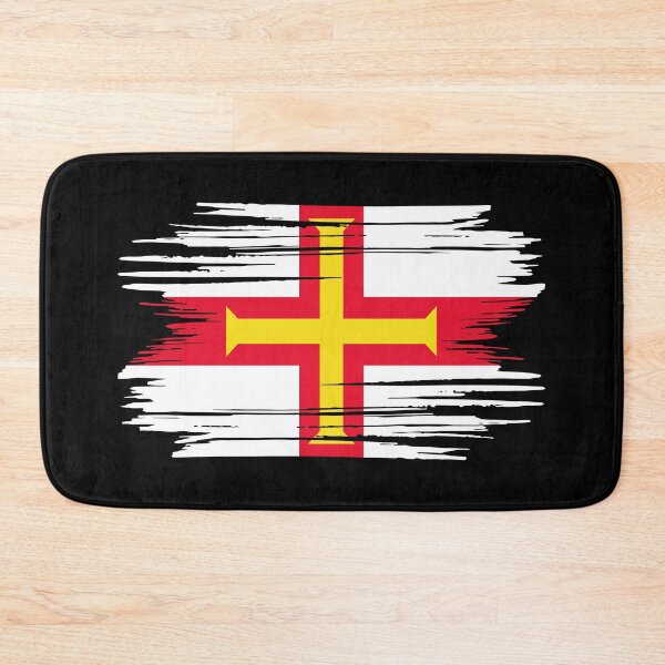 Item preview, Distressed Guernsey Flag GG designed and sold by shitpostee.