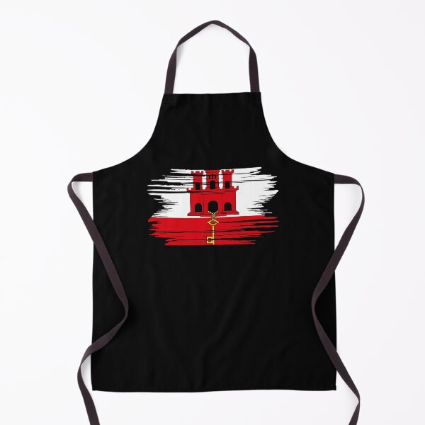 Item preview, Distressed Gibraltar Flag GI designed and sold by shitpostee.