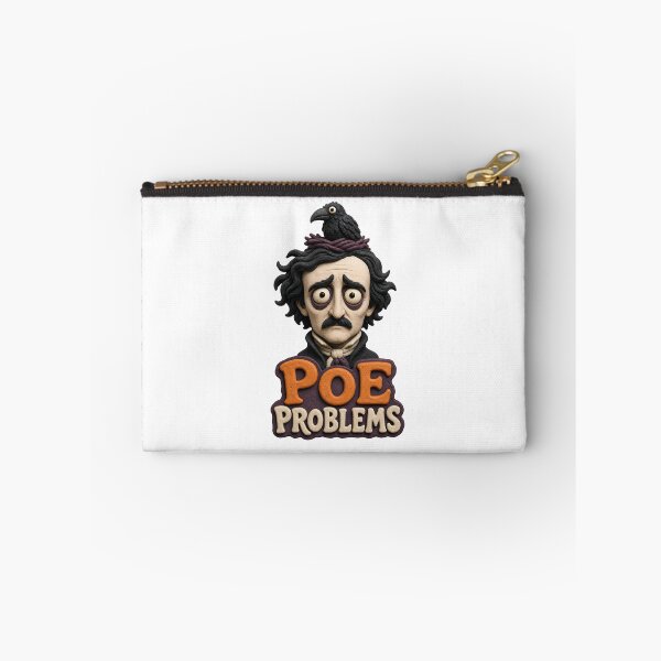 Item preview, Poe Problems: Wide-Eyed Raven Humor designed and sold by Fenay Designs.