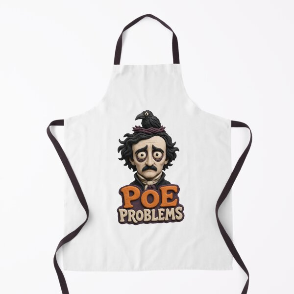 Item preview, Poe Problems: Wide-Eyed Raven Humor designed and sold by Fenay Designs.