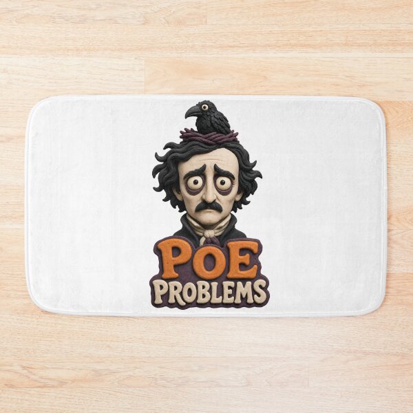 Item preview, Poe Problems: Wide-Eyed Raven Humor designed and sold by Fenay Designs.