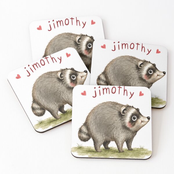 Item preview, Jimothy the Lovable Raccoon designed and sold by KireVeronica.