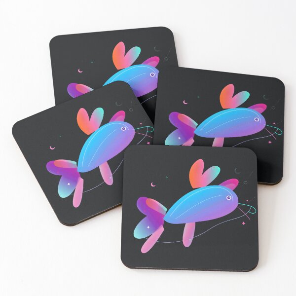 Item preview, Cosmic Catfish Neon Celestial Space Fish Aesthetic designed and sold by MCV-Designs.
