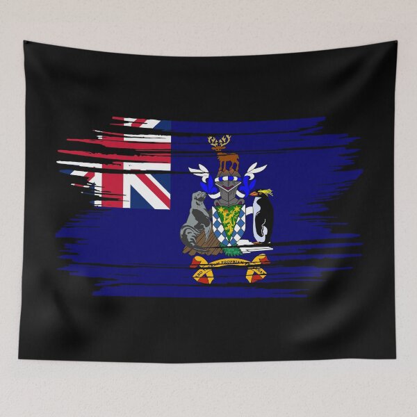Item preview, Distressed South Georgia And The South Sandwich Islands Flag GS designed and sold by shitpostee.