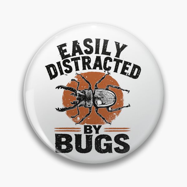 Item preview, Fácilmente distraído por los insectos. Amante de los insectos. Entusiasta de la entomología. designed and sold by JonesFlora2025.