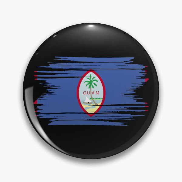 Item preview, Distressed Guam Flag GU designed and sold by shitpostee.