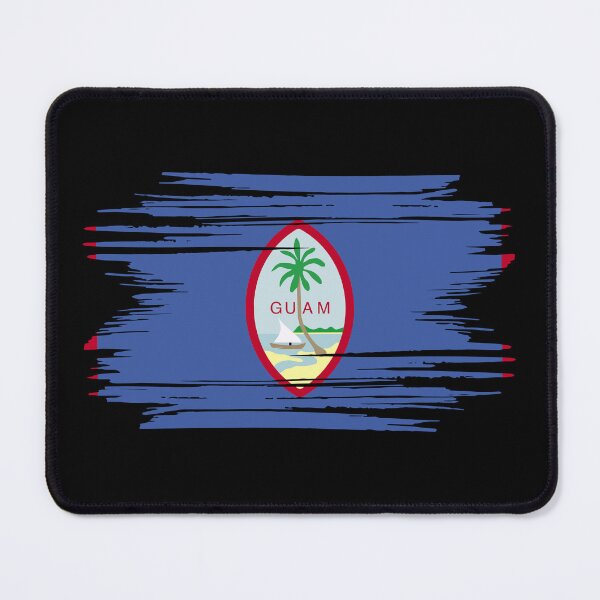 Item preview, Distressed Guam Flag GU designed and sold by shitpostee.