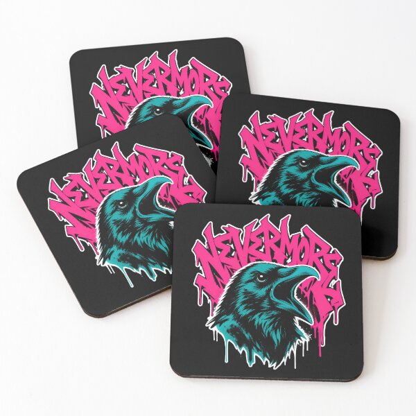 Item preview, Nevermore Raven: Neon Graffiti Cry designed and sold by Fenay Designs.