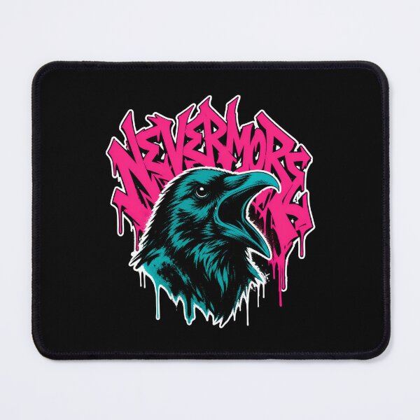 Item preview, Nevermore Raven: Neon Graffiti Cry designed and sold by Fenay Designs.