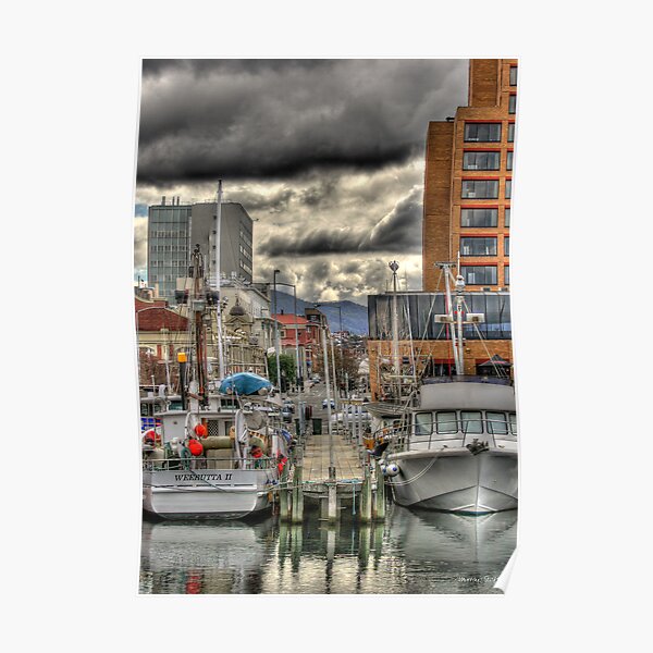 City Wharf Poster