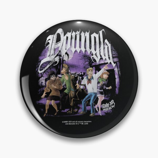 Item preview, Retro Mystery Solving Crew Dark Cemetery Metal Graphic designed and sold by Krasnovaovaova.