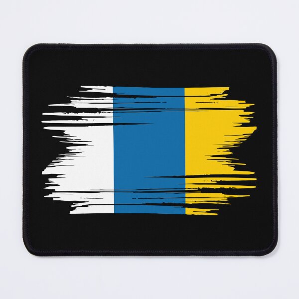 Item preview, Distressed Canary Islands Flag IC designed and sold by shitpostee.