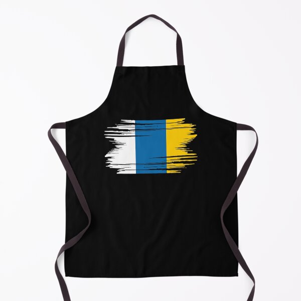 Item preview, Distressed Canary Islands Flag IC designed and sold by shitpostee.