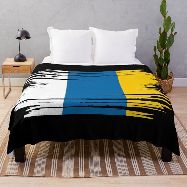 Item preview, Distressed Canary Islands Flag IC designed and sold by shitpostee.