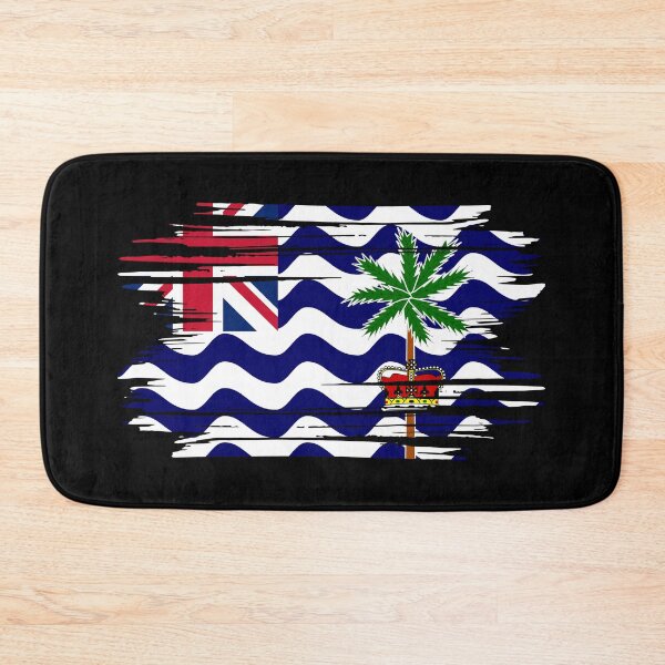 Item preview, Distressed British Indian Ocean Territory Flag IO designed and sold by shitpostee.