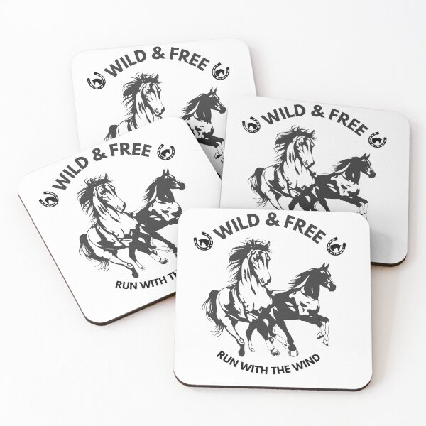 Item preview, Running Horses Vintage West designed and sold by DegitalGlow.