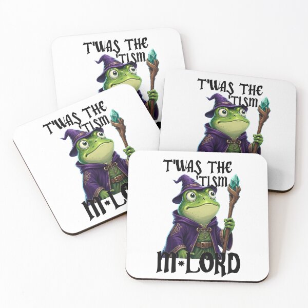 Item preview, Twas The Tism M Lord funny Frog  designed and sold by TheEndDesign.