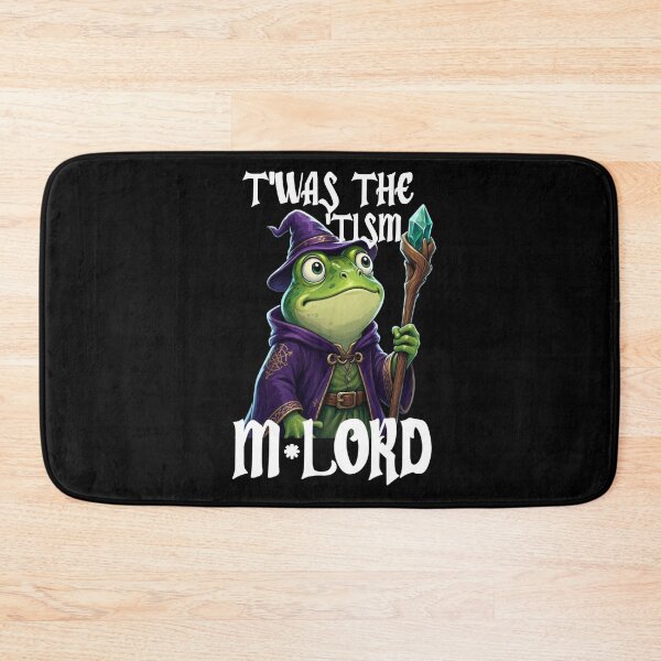 Item preview, Twas The Tism M Lord funny Frog  designed and sold by TheEndDesign.