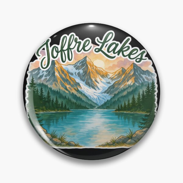 Item preview, Joffre Lakes british columbia designed and sold by DamioPolArt.