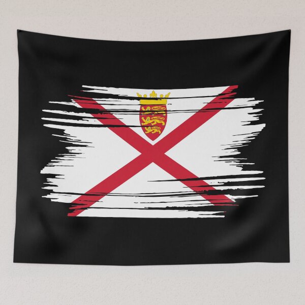Item preview, Distressed Jersey Flag JE designed and sold by shitpostee.