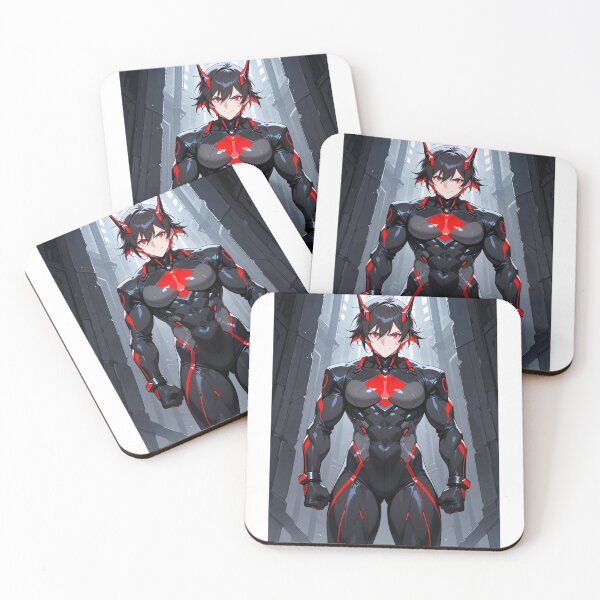 Item preview, Manga - Futuristic Female Character, Strength and Readiness for Combat designed and sold by AnimeShin.