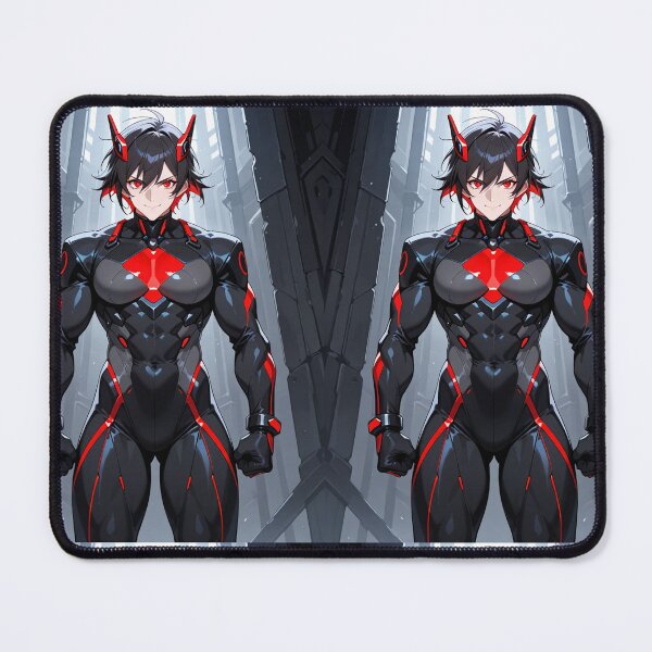 Item preview, Manga - Futuristic Female Character, Strength and Readiness for Combat designed and sold by AnimeShin.