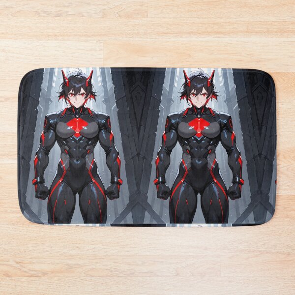Item preview, Manga - Futuristic Female Character, Strength and Readiness for Combat designed and sold by AnimeShin.