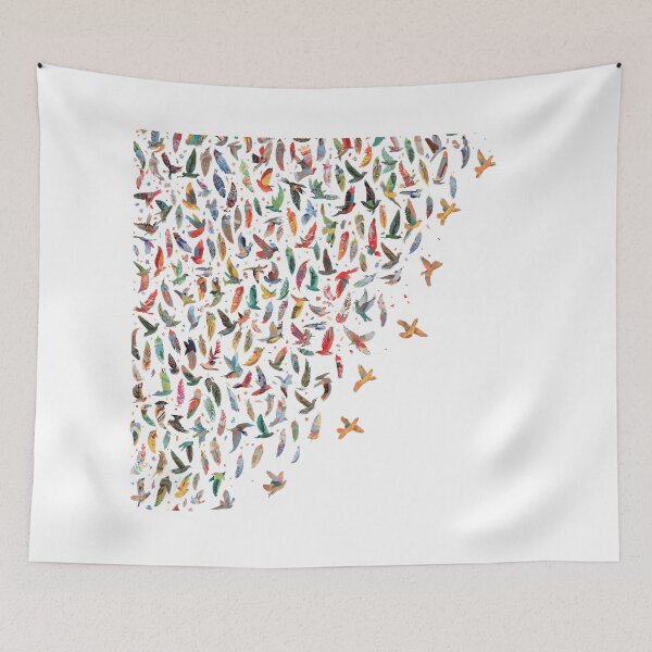 Item preview,  Every Feather Finds the Wind designed and sold by catcurio.